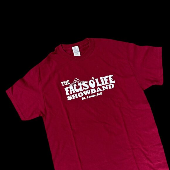 Gildan Other - The Facts O Life Showband T Shirt Graphic Tee Medium St Louis Missouri Kitschy